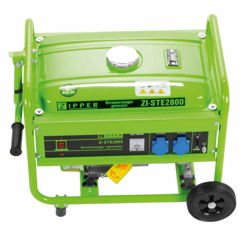 Elektrocentrála benzínová ZI-STE2800 Zipper - 2,8 kW, 2x230V