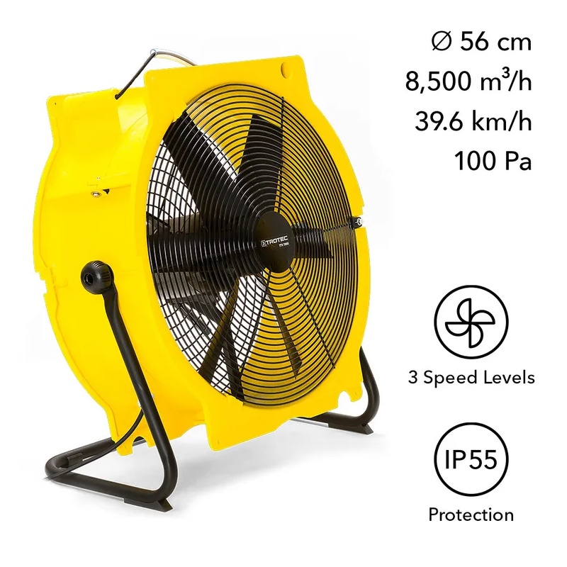 Profesionálny axiálny ventilátor TTV 7000 - 8500 m?/h