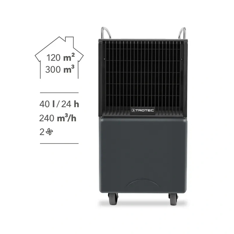 Priemyselný odvlhčovač TTK 122 E Trotec - 24h/40l