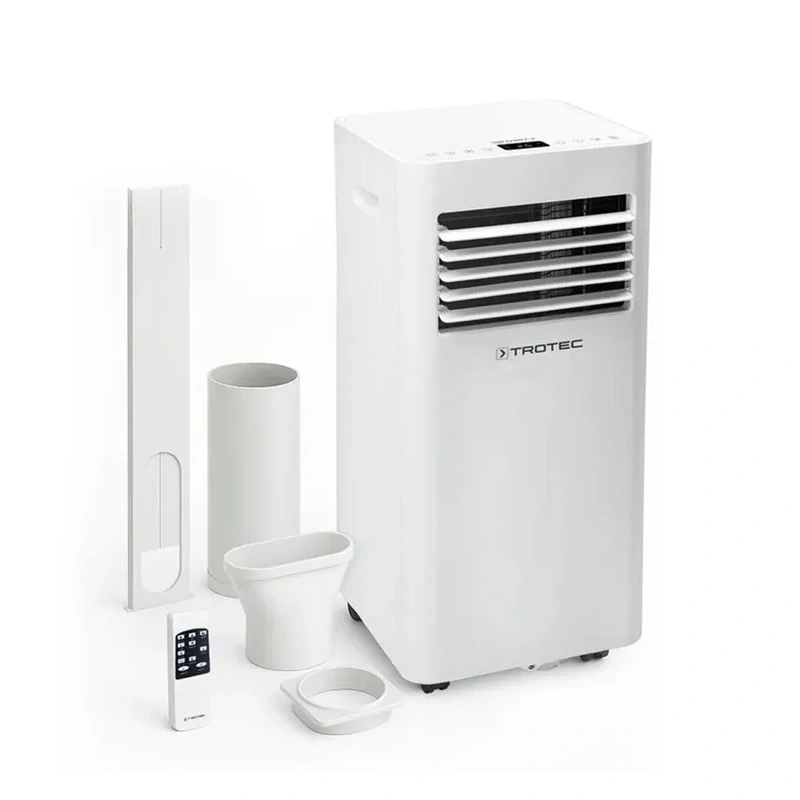 Mobilná klimatizácia PAC 2620 E Trotec - 2,6 kW (9000 Btu/h), Wi-Fi – zdarma tesnenie do okien Airlock 100 Trotec