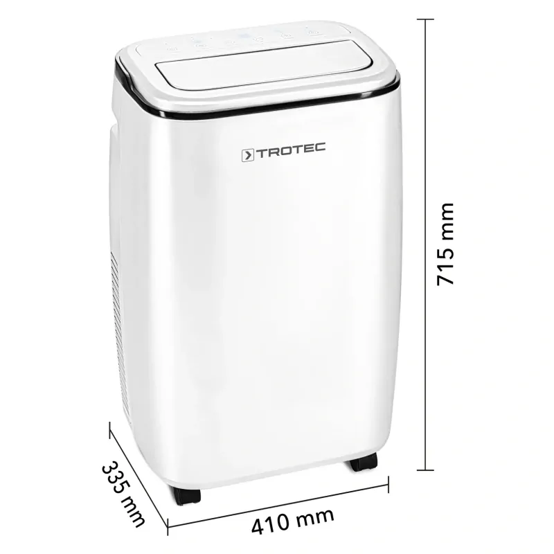 Mobilná klimatizácia PAC 3501 S Trotec - 3,5 kW (12 000 Btu/h), Wi-Fi - zadarmo tesnenie do okien AirLock 100 Trotec