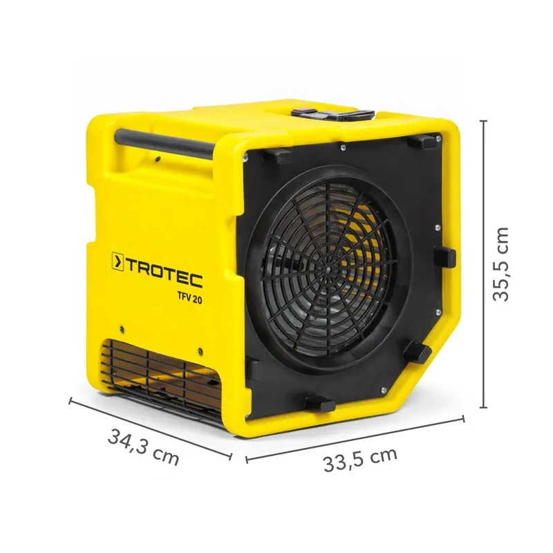 Profesionálny turboventilátor TFV20 Trotec - 1185 m?/h