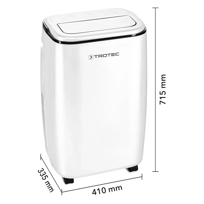 Mobilná klimatizácia PAC 3800 S Trotec - 3,8 kW (13 000 Btu/h) - zadarmo tesnenie do okien AirLock 100 Trotec