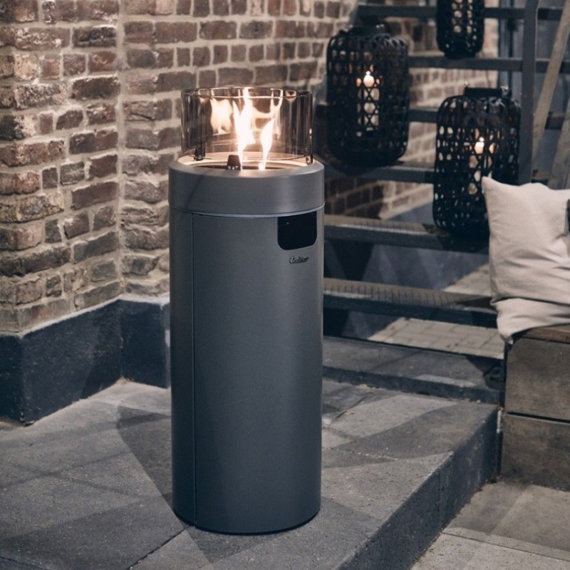 Plynové ohnisko Enders Nova Led L - šedé
