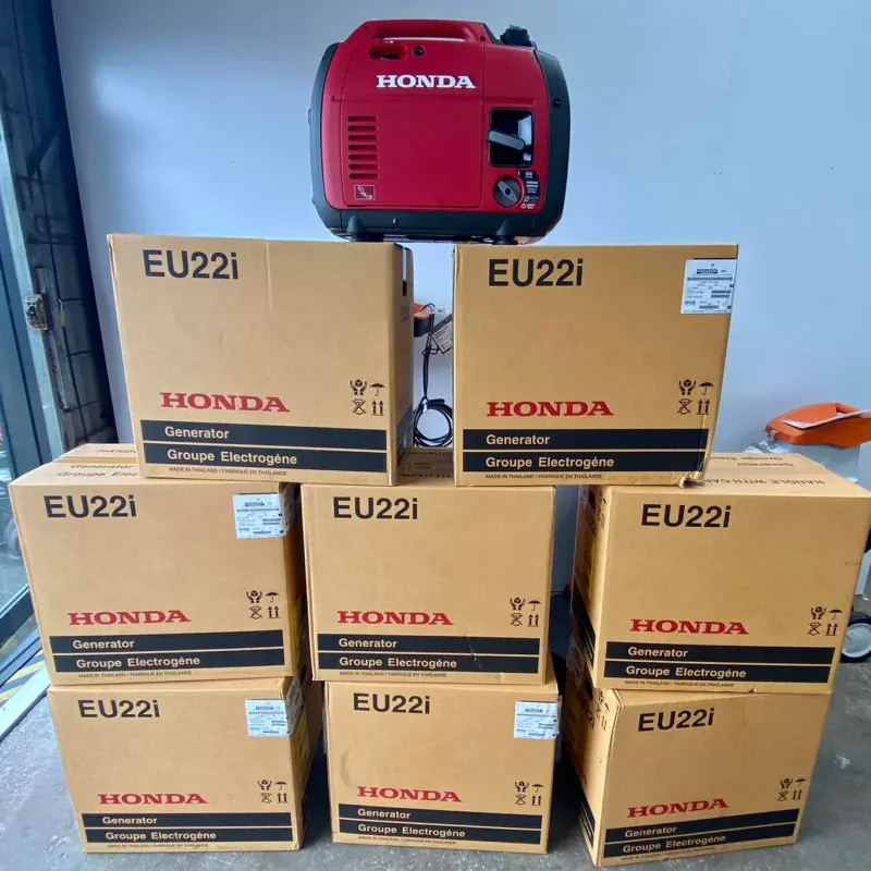 Profesionálna kufríková elektrocentrála EU 22i HONDA - 2,2 kW, 2x230V