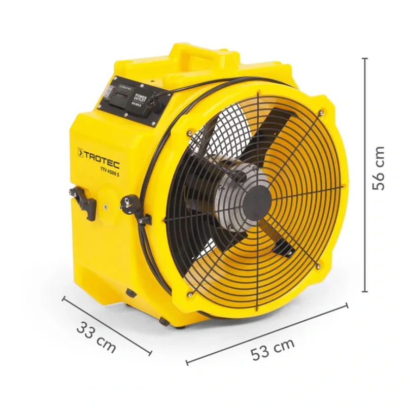 Profesionálny mobilný axiálny ventilátor TTV4500S - 5000 m?/h