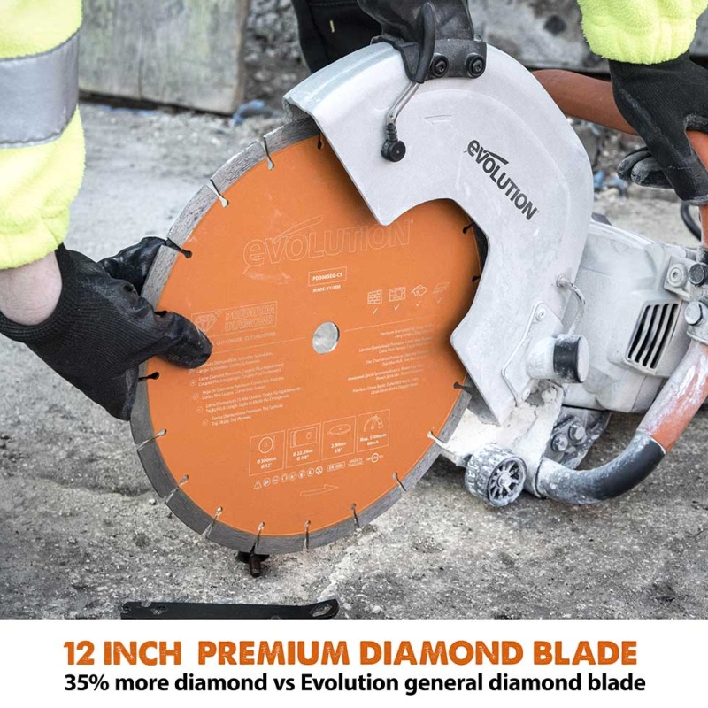 Diamantový kotúč PD300SEG Premium EVOLUTION - 300x22.2x2.9mm