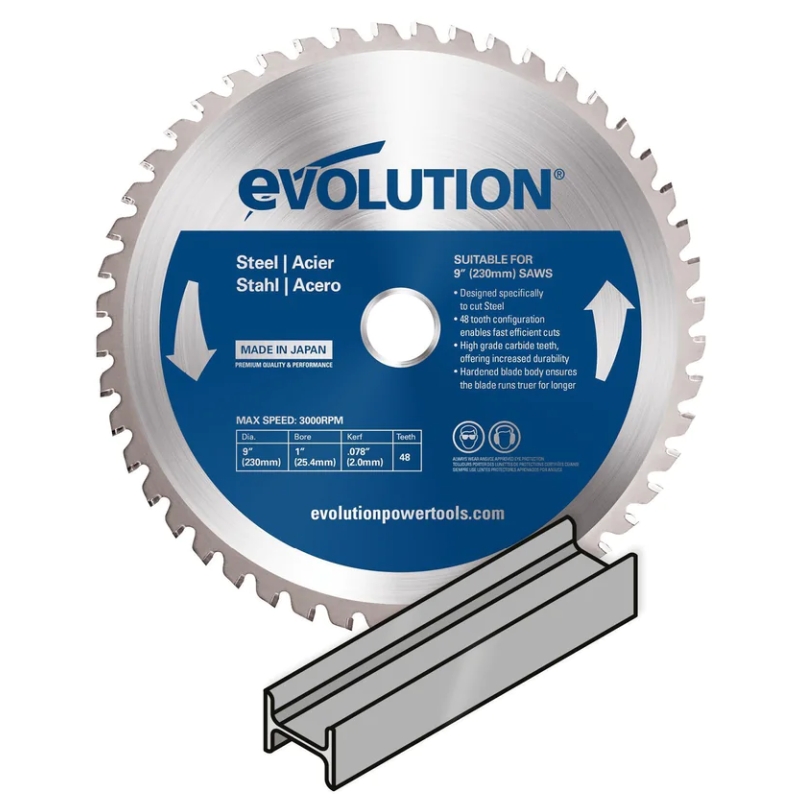 Pilový kotúč na oceľ Evolution - 230x25,4x2 mm (48z)