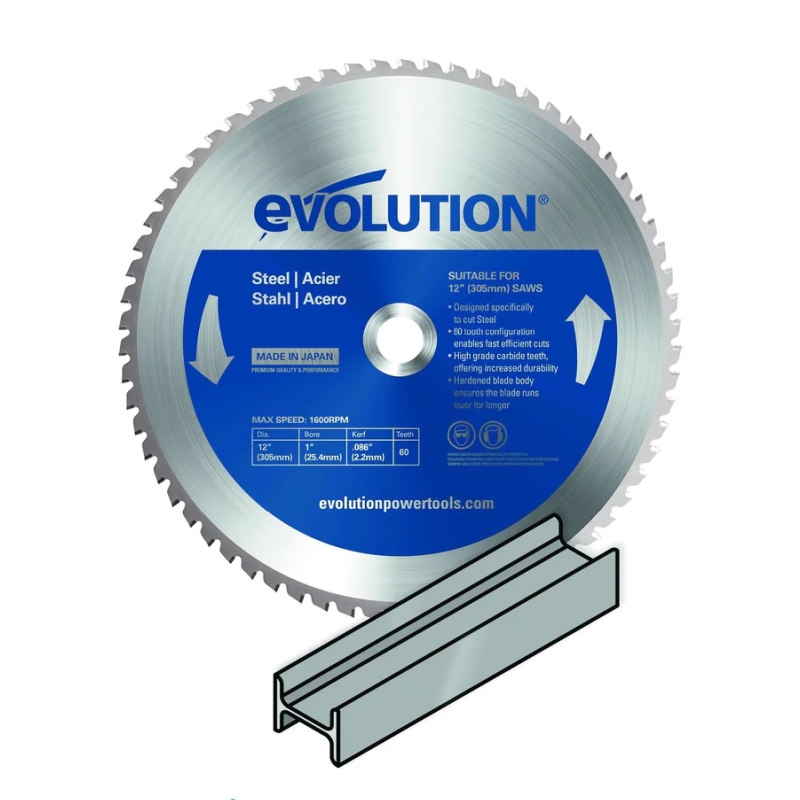 Pilový kotúč na oceľ Evolution - 305x25,4x2,2 mm (60z)
