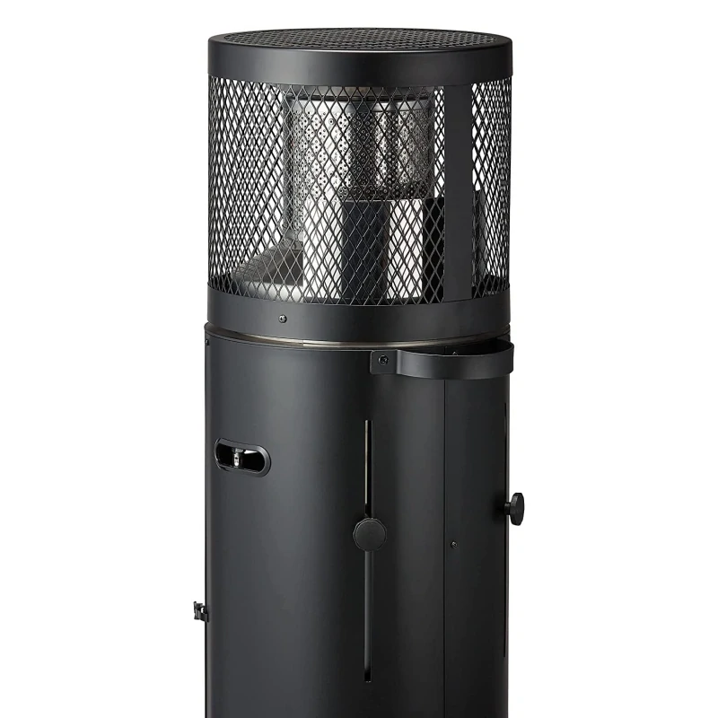 Plynové terasové ohrievanie POLO 2.0 Enders čierne vrátane ochranného krytu - 115 cm, 6 kW