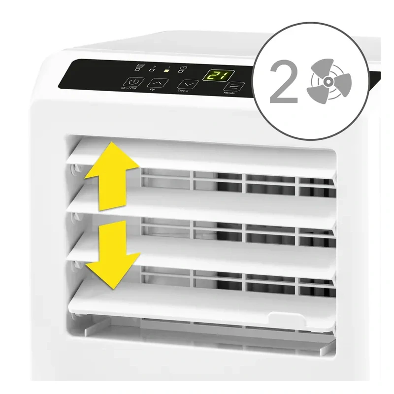 Mobilná klimatizácia PAC 2610 S Trotec - 2,6 kW (9000 Btu/h) – zdarma tesnenie do okien Airlock 100 Trotec