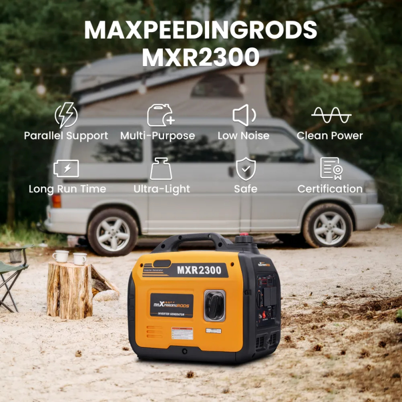 Invertorová elektrocentrála MXR2300 maXpeedingrods - 2,3 kW, 2x230V, 2xUSB