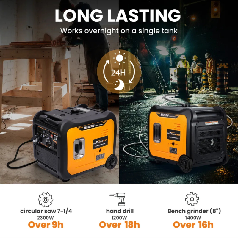 Invertorová elektrocentrála MXR5500i maXpeedingrods - 5,5 kW, 2x230V