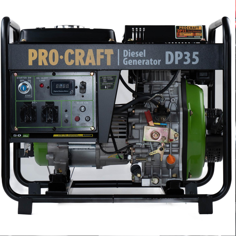Dieselová elektrocentrála Procraft DP35 - 3,3 kW