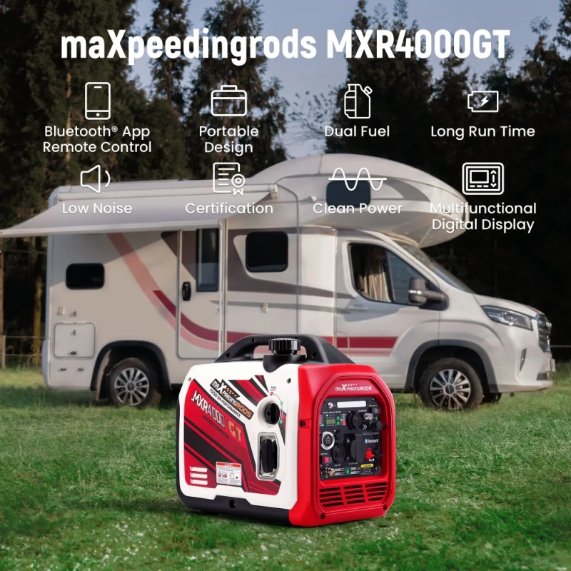 Invertorová elektrocentrála MXR4000GT maXpeedingrods - 4 kW, 2x230V
