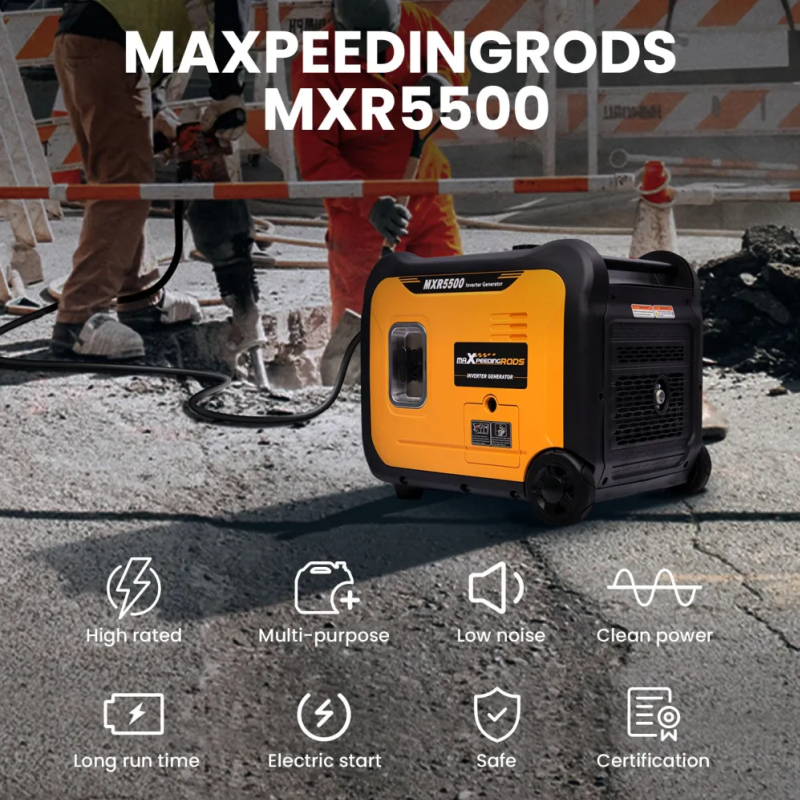 Invertorová elektrocentrála MXR5500i maXpeedingrods - 5,5 kW, 2x230V
