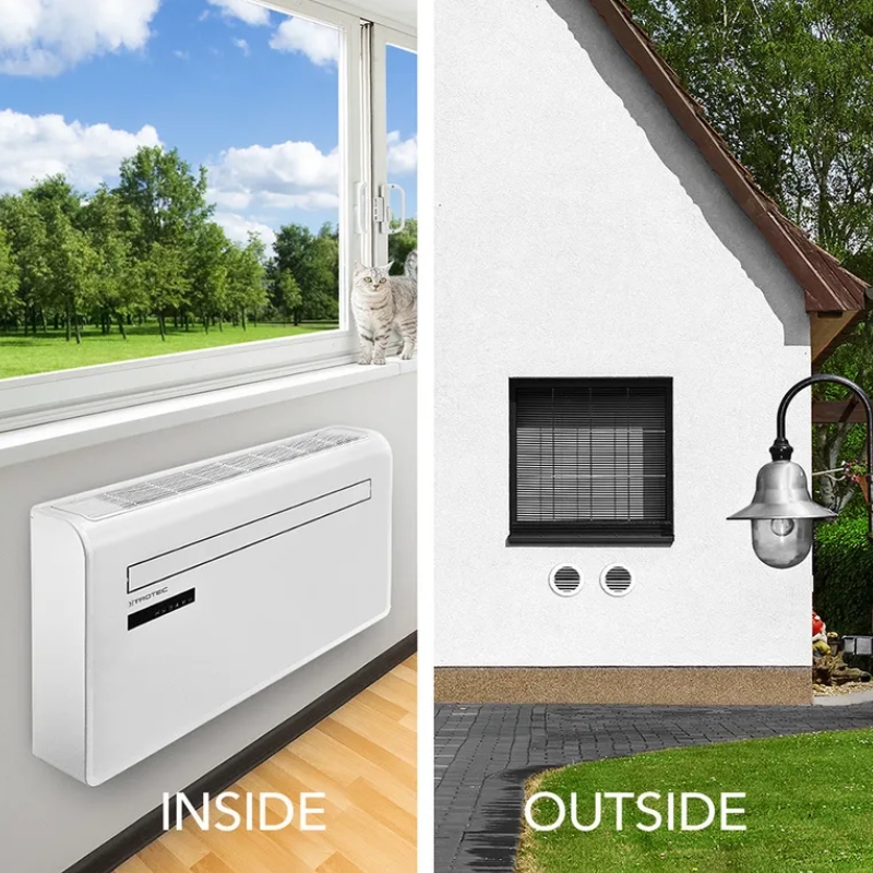 Nástenná klimatizácia PAC-W 2200 S Trotec - 2,2 kW (8 000 Btu/h), Wi-Fi