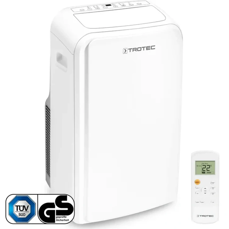 Mobilná klimatizácia PAC 3500 SH Trotec - 3,5 kW (12000 Btu/h), s funkcí topení – zdarma tesnenie do okien Airlock 100 Trotec