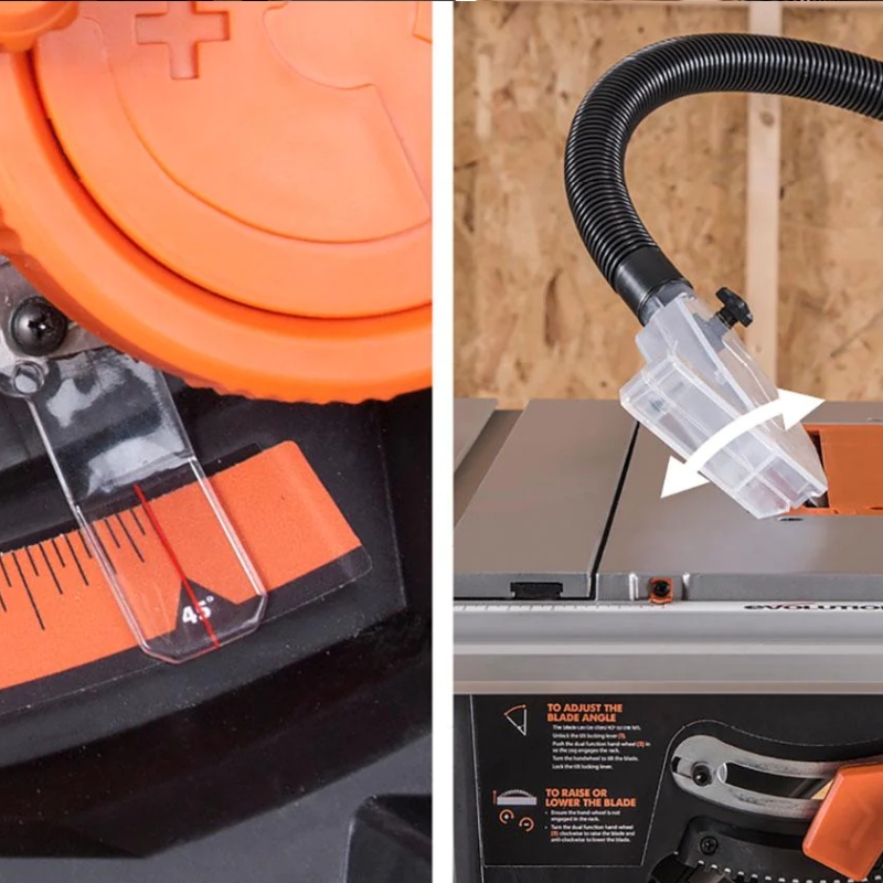 Multifunkčná stolná pila RAGE 5-S EVOLUTION - 1,5kW, ?255mm