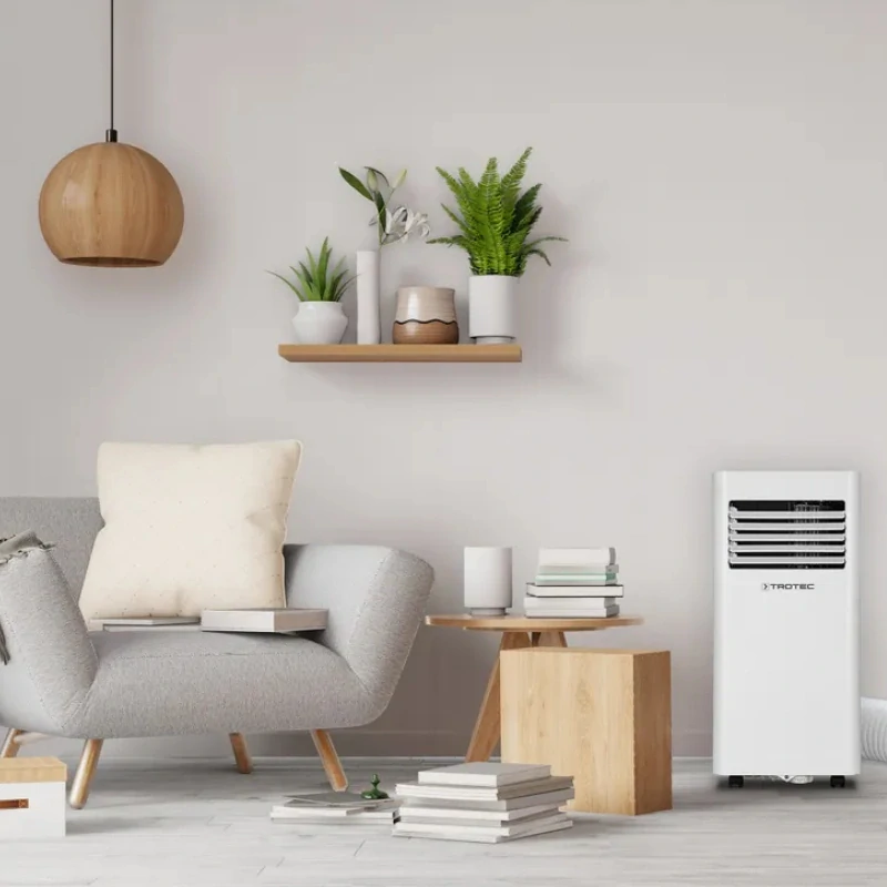 Mobilná klimatizácia PAC 2620 E Trotec - 2,6 kW (9000 Btu/h), Wi-Fi – zdarma tesnenie do okien Airlock 100 Trotec
