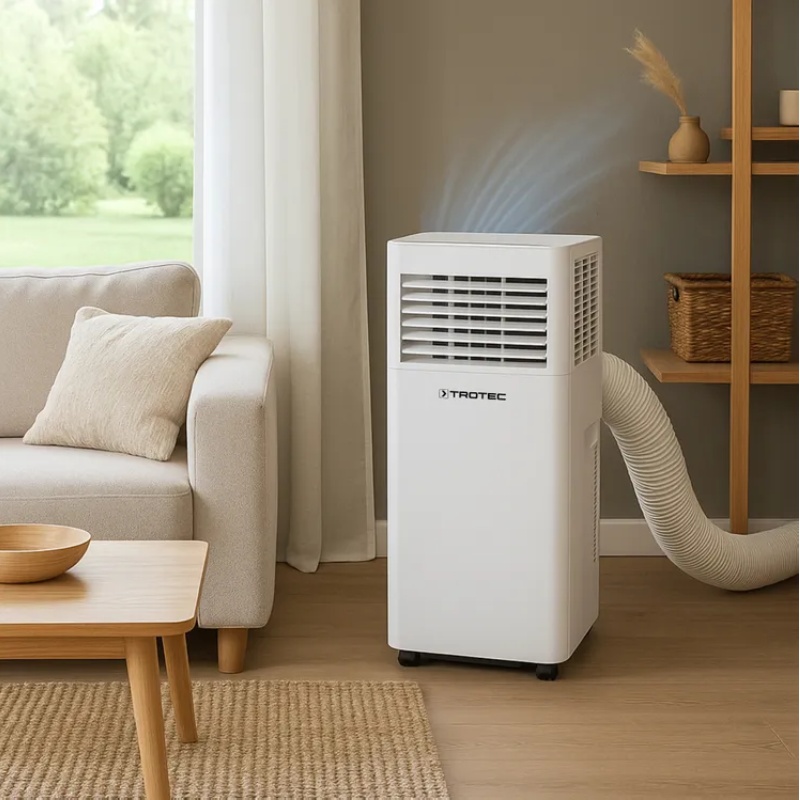 Mobilná klimatizácia PAC 2015 E Trotec - 2 kW (7000 Btu/h) – zdarma tesnenie do okien Airlock 100 Trotec