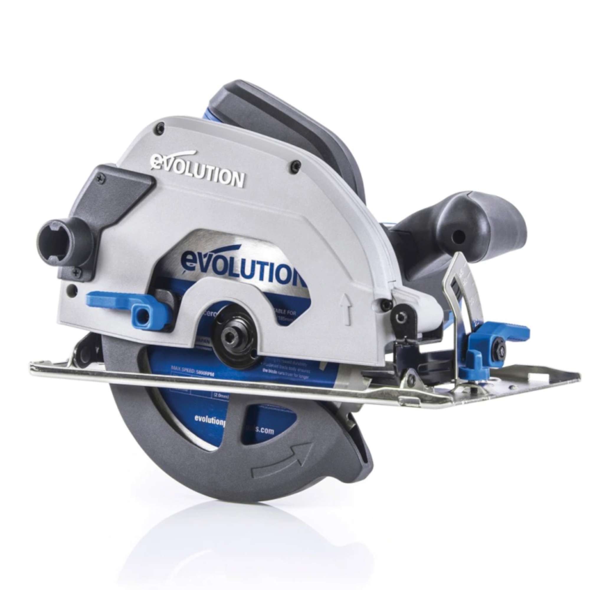 Okružná pila S185CCSL Evolution - 1600W vrátane kotúčom na oceľ 185 mm