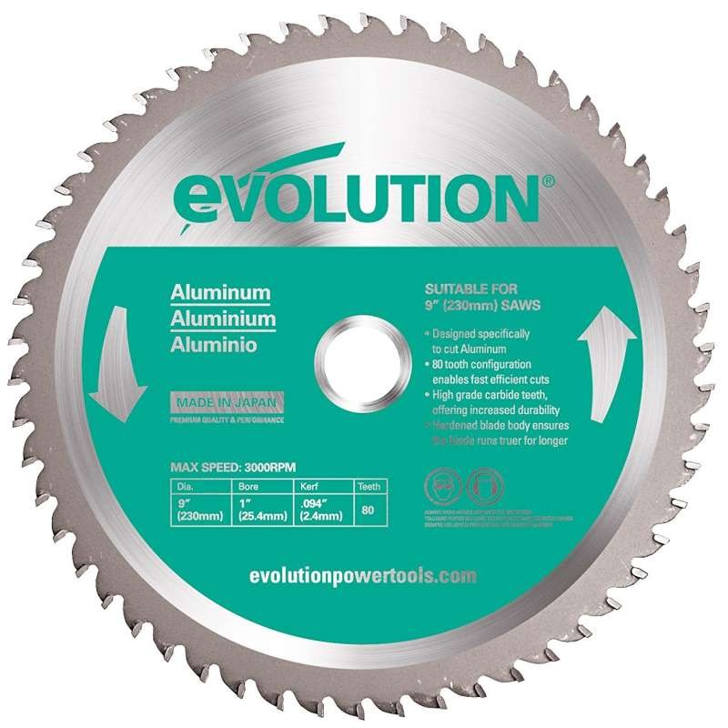 Pílový kotúč na hliník EVOLUTION - 255x25,4x2mm (80z)