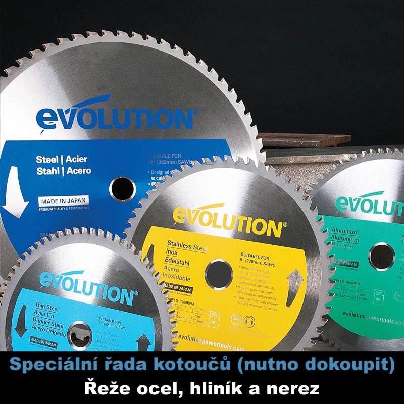 Okružná píla EVO 180 HDX EVOLUTION, ? 180 mm