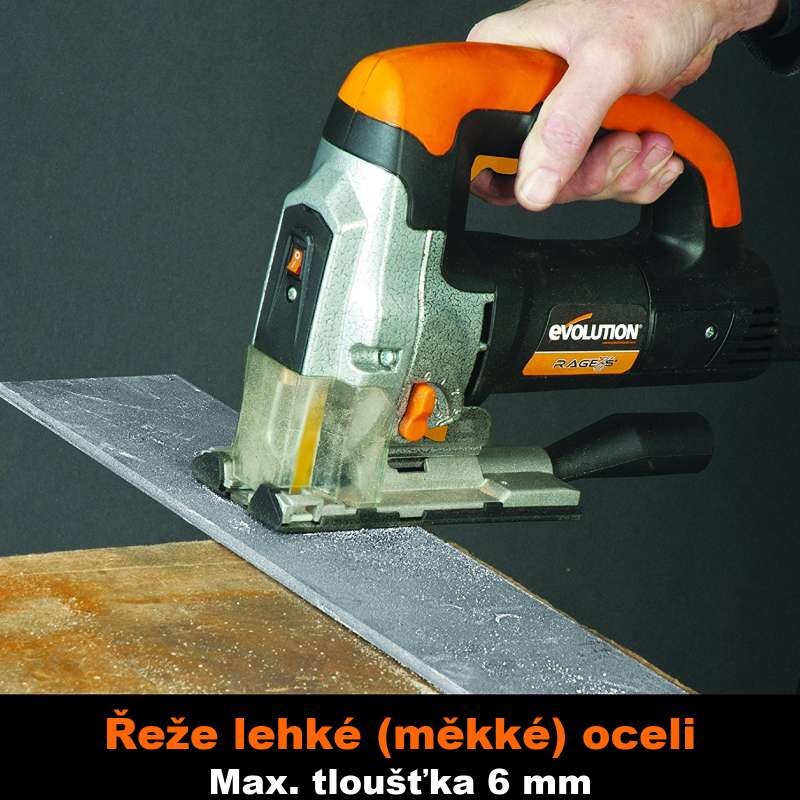 Multifunkčná priamočiara pila s reguláciou otáčok RAGE7-S EVOLUTION, 710W