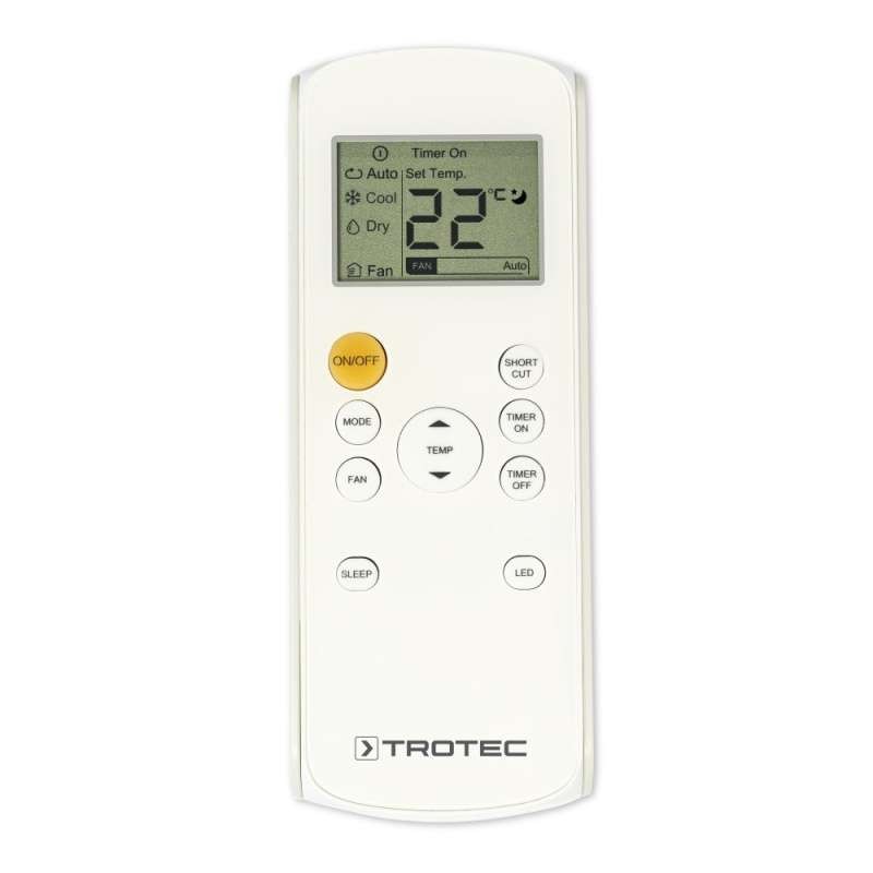 Mobilná klimatizácia PAC 2600X Trotec - 2,6 kW (9000 Btu/h) – zdarma tesnenie do okien Airlock 100 Trotec