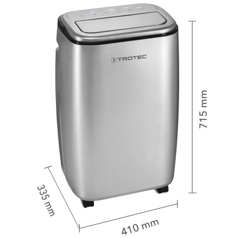 Mobilná klimatizácia PAC 3810 S Trotec - 3,8 kW (13 000 Btu/h) - zadarmo tesnenie do okien AirLock 100 Trotec