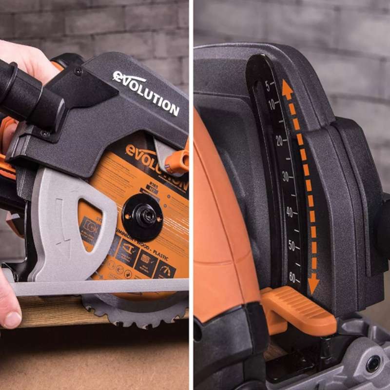 Multifunkčná okružná pila R185CCS RAGE EVOLUTION, ? 185 mm, 1600 W