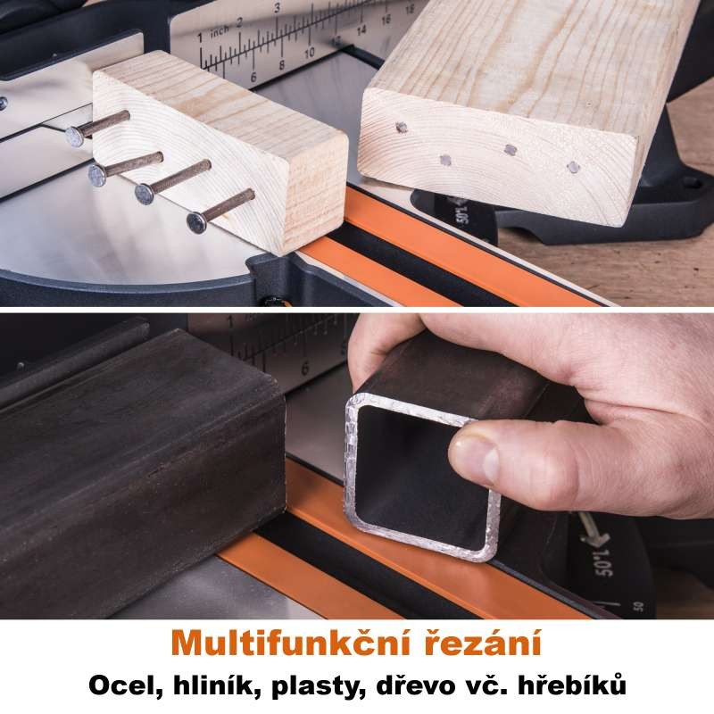 Multifunkčná pokosová pila R255SMS+ Evolution - 2 kW, ? 255 mm