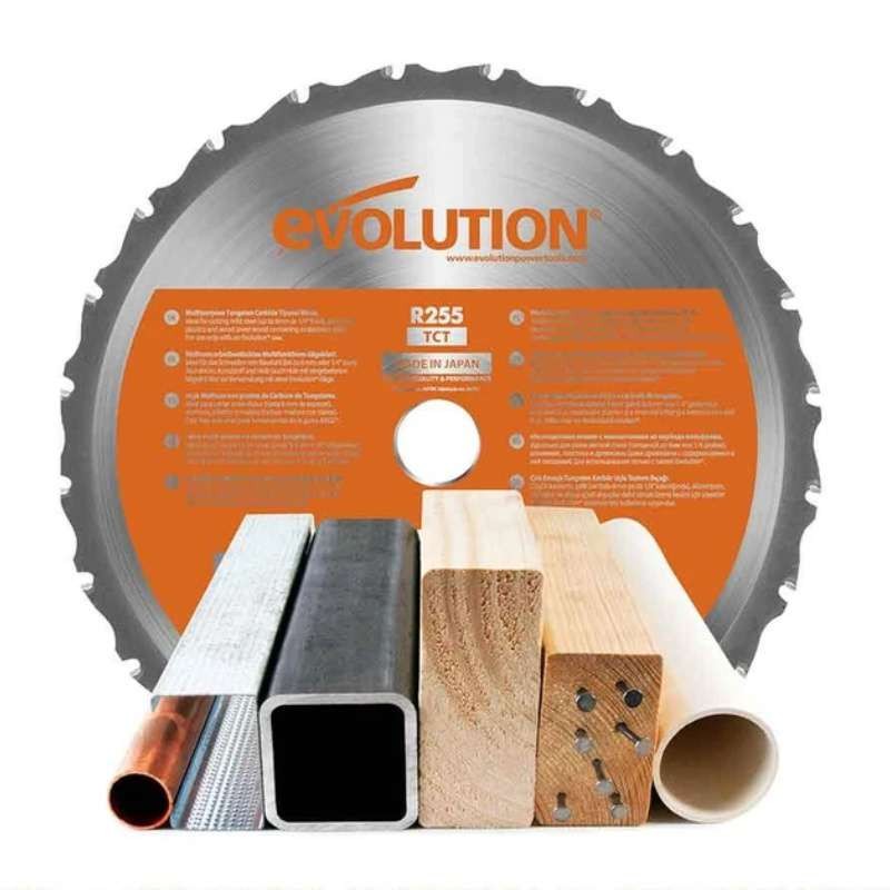 Multifunkčná pokosová pila R255SMS-DB+ Evolution - 2 kW, ? 255 mm, obojstranný náklop