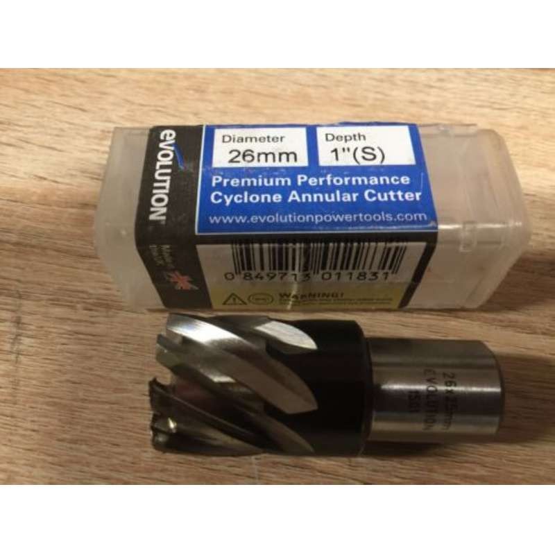 Jadrový vrták ?12-65 mm Evolution - dĺžka 25 mm (short series) - 59