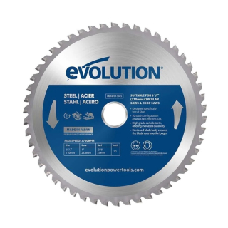 Pilový kotúč na oceľ Evolution pre stolné a kotúčové pily - 210x25,4x2,4 mm (50z)