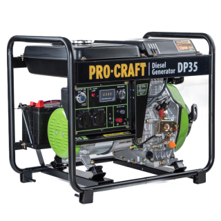 Dieselová elektrocentrála Procraft DP35 - 3,3 kW