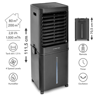 Ochladzovač a zvlhčovač vzduchu Aircooler PAE80 Trotec