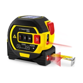 Svinovací meter 5m + laserový diaľkomer 40m + krížový laser BD8M Trotec