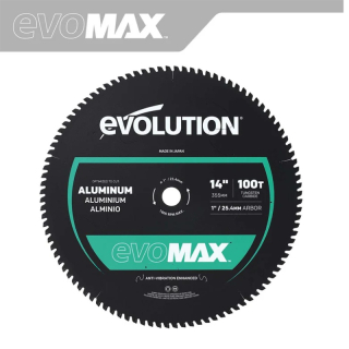 Profesionálny kotúč na hliník s karbid/volfrámovými zubami EVOMAX 355 Evolution - 355x25,4x2,4mm (100z)