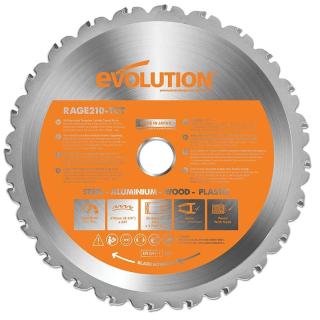 Multifunkčný pilový kotúč EVOLUTION RAGE - 210