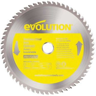 Pilový kotúč na nerez EVOLUTION - 230x25,4x1,8mm (60z)