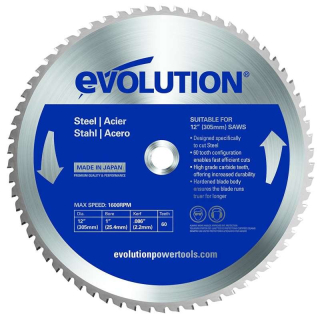 Pilový kotúč na oceľ Evolution - 305x25,4x2,2 mm (60z)